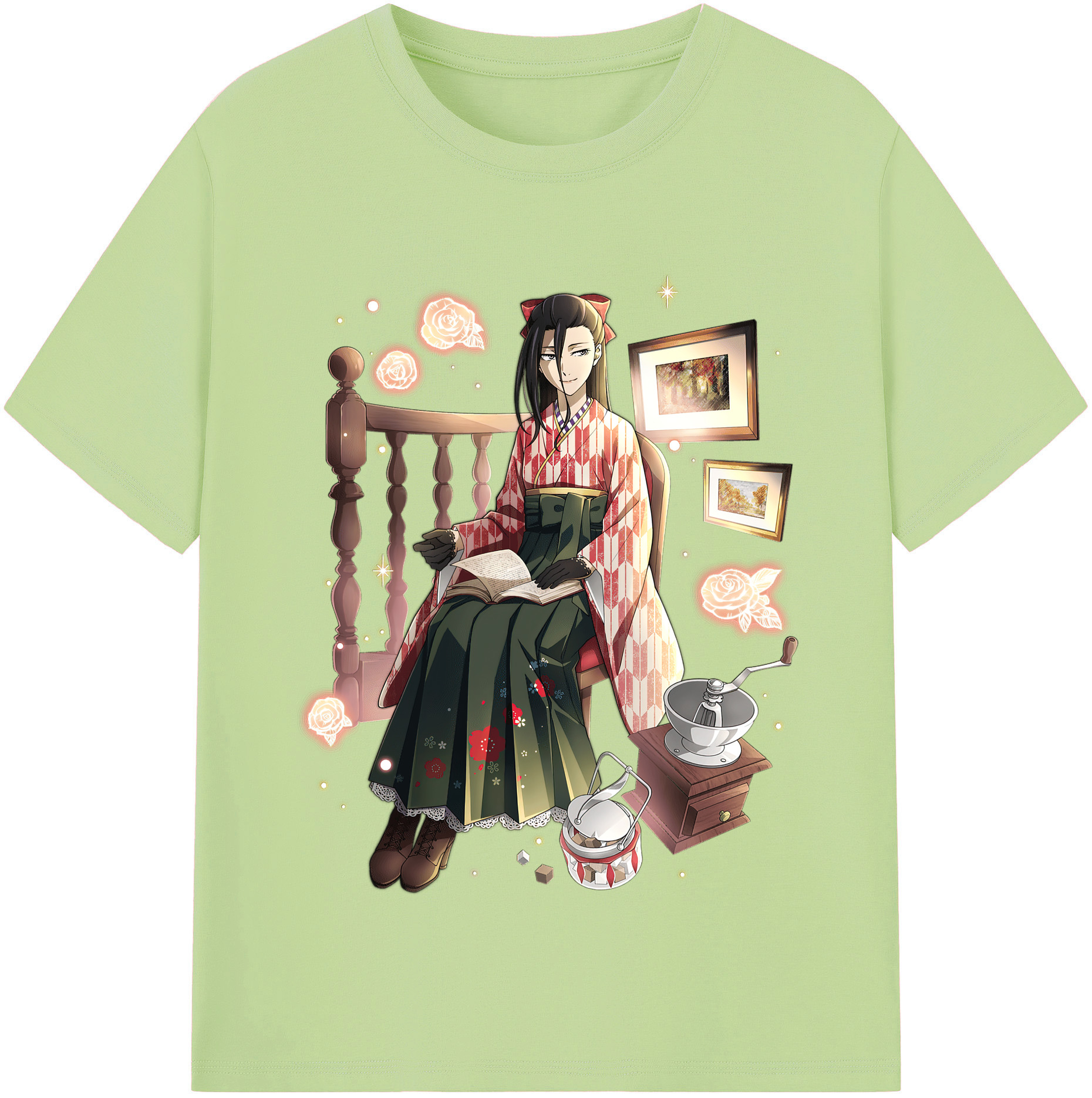 （画像用） 文豪ストレイドッグス Bungo Stray Dogs 綿100％半袖Tシャツ（フロントプリント）